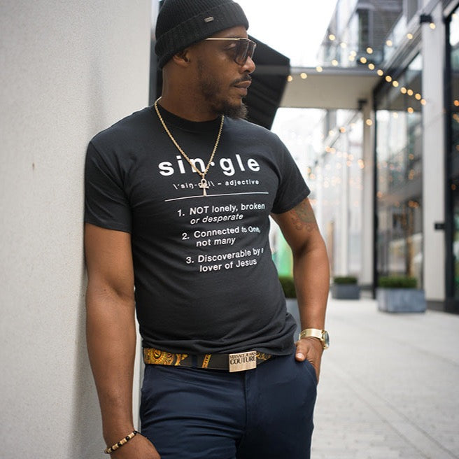 Single Redefined T-shirt (Black)